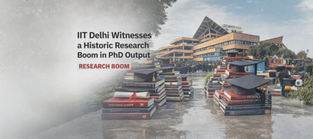 IIT Delhi Witnesses a Historic Research Boom in PhD Output